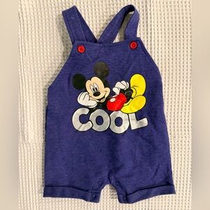 Disney Navy Mickey Mouse Cool Overalls